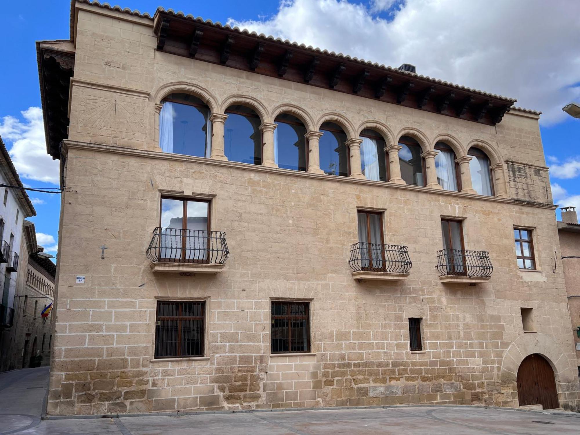 Hotel Palacio Baron De Andilla Valdealgorfa Dış mekan fotoğraf